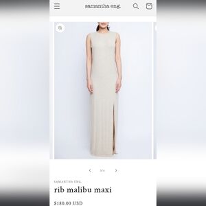 Knit dress- high end